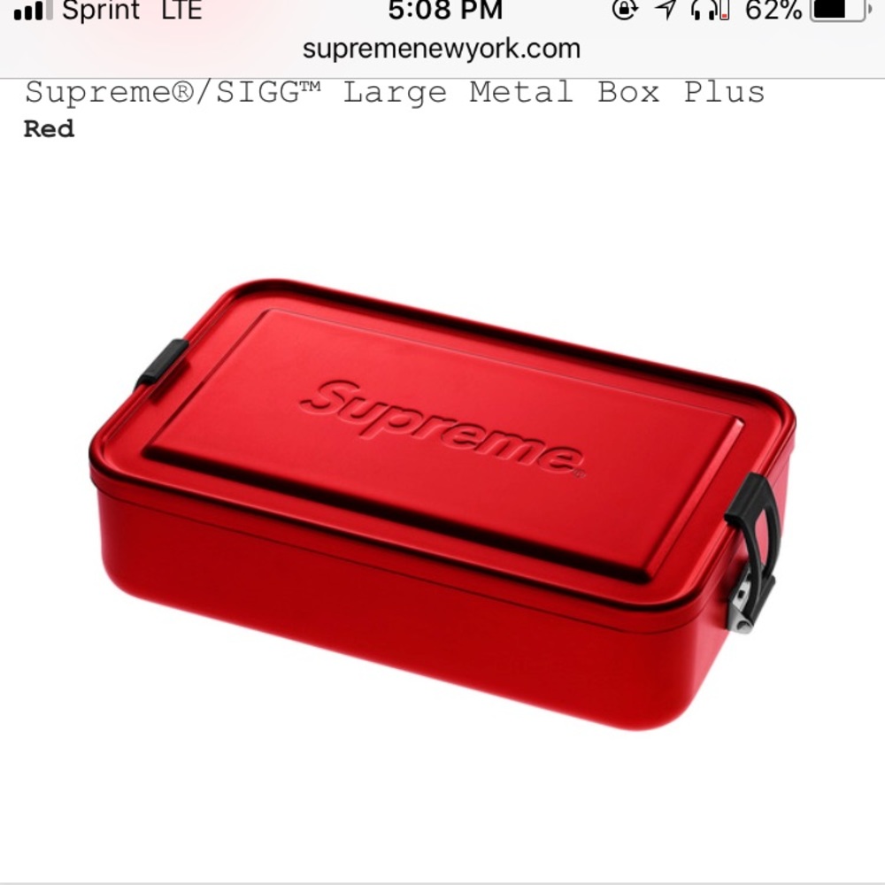 Supreme Sigg Large box
